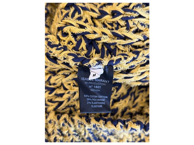 Isabel Marant Suéter de punto amarillo de algodón M - vista 6