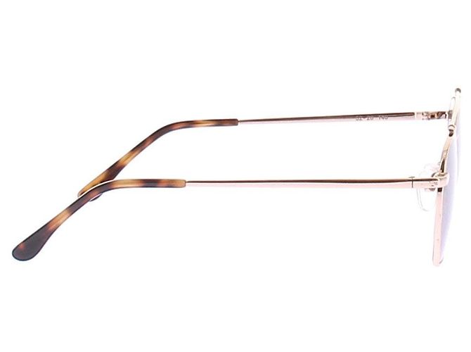 Autre Marque Gafas de sol doradas Dorado - vista 3