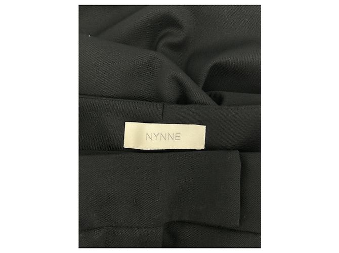 Autre Marque NYNNE Schwarze Weite Hose - Ansicht 3