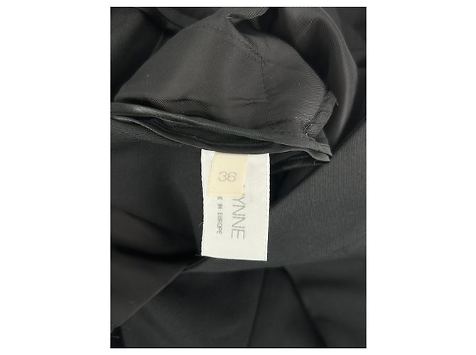 Autre Marque NYNNE Schwarze Weite Hose - Ansicht 4