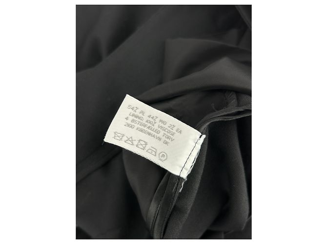 Autre Marque NYNNE Schwarze Weite Hose - Ansicht 5