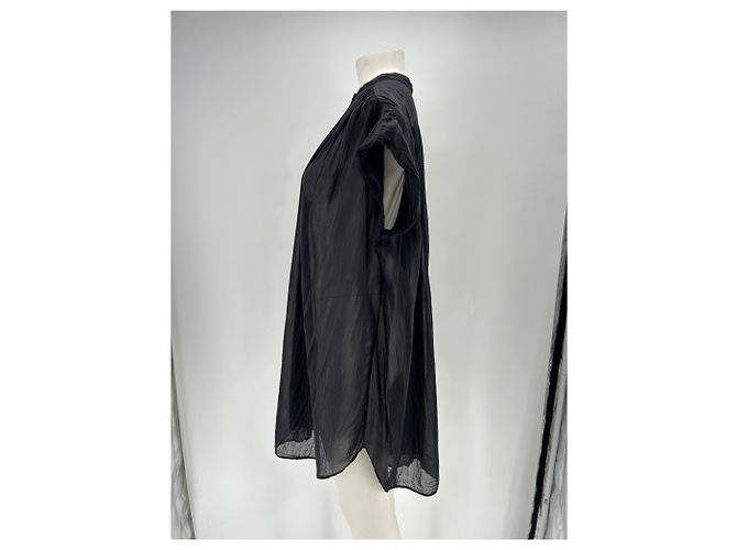 Forte Forte Schwarze transparente Tunika - Ansicht 4