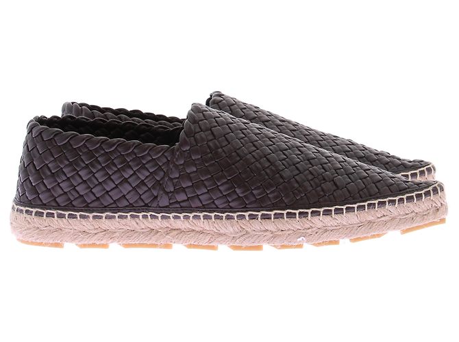 Bottega Veneta Espadrillas intrecciate marroni Marrone - vista 2
