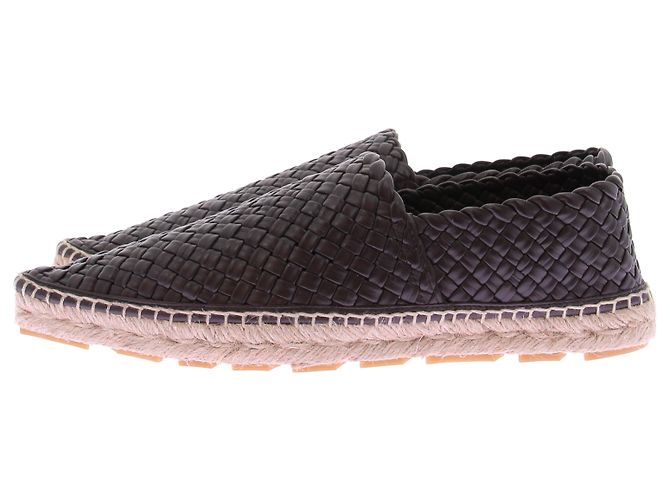 Bottega Veneta Espadrillas intrecciate marroni Marrone - vista 3