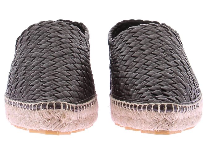 Bottega Veneta Espadrillas intrecciate marroni Marrone - vista 4