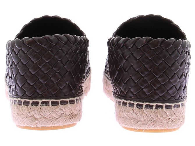 Bottega Veneta Espadrillas intrecciate marroni Marrone - vista 5