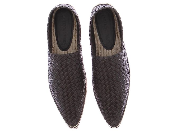 Bottega Veneta Espadrillas intrecciate marroni Marrone - vista 6