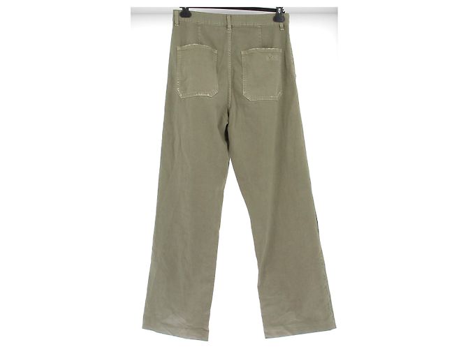 Pantaloni Loewe kaki in cotone Cachi - vista 2
