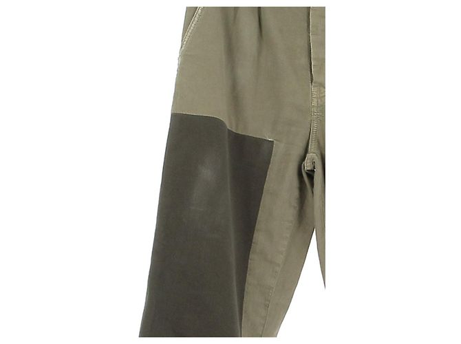 Pantaloni Loewe kaki in cotone Cachi - vista 3