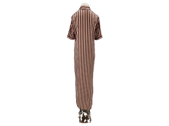 DMN Gestreiftes Hemdkleid - Ansicht 2