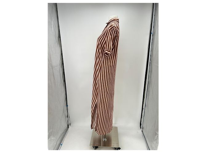 DMN Gestreiftes Hemdkleid - Ansicht 4
