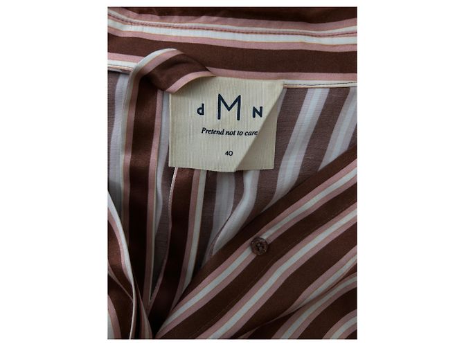 DMN Gestreiftes Hemdkleid - Ansicht 5
