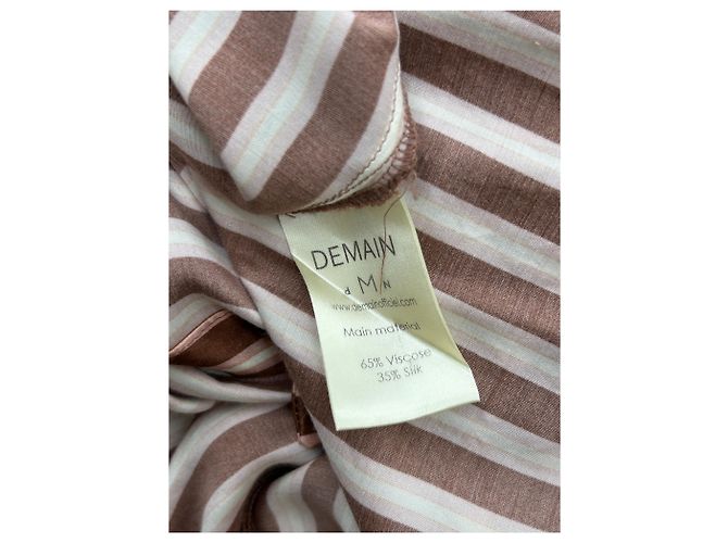 DMN Gestreiftes Hemdkleid - Ansicht 6