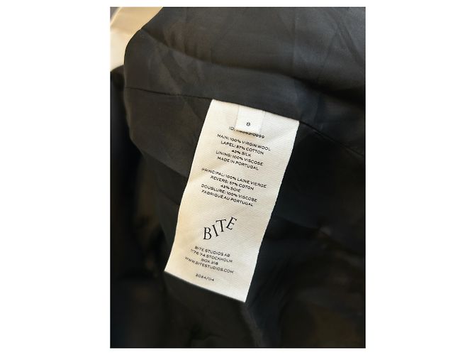 Autre Marque BITE Wollmantel lang schwarz - Ansicht 6