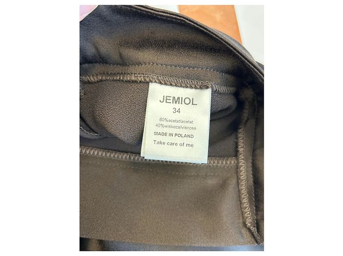Autre Marque Pantalones marrones JEMIOL Castaño - vista 4