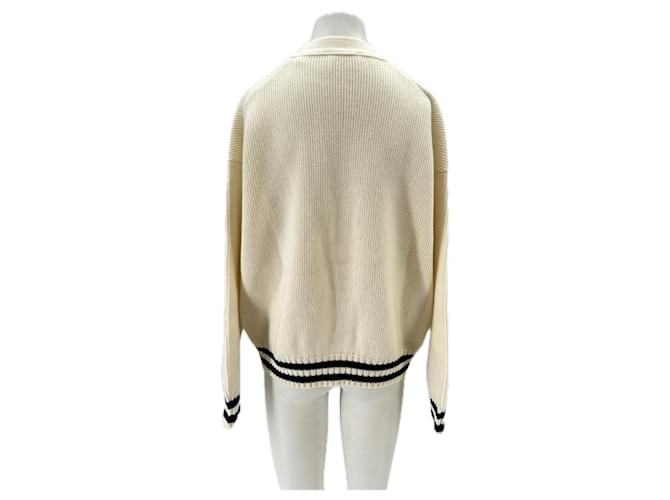 Frame Denim Weißer Cashmere-Cardigan Beige - Ansicht 2