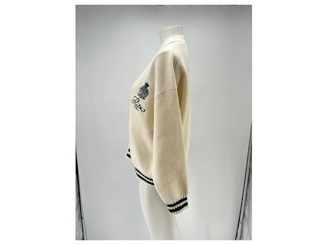 Frame Denim Weißer Cashmere-Cardigan Beige - Ansicht 4