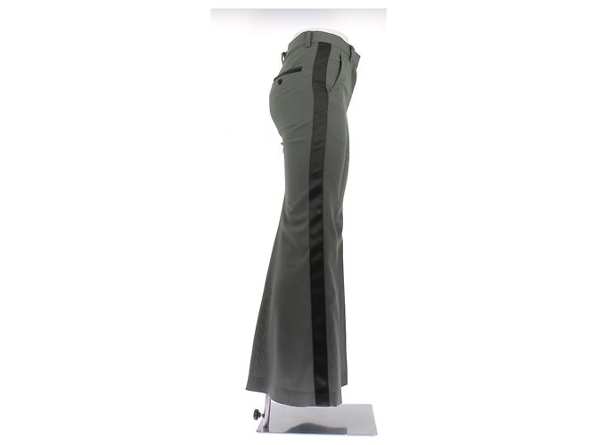 Sacai Hose Khaki aus Polyester - Ansicht 3