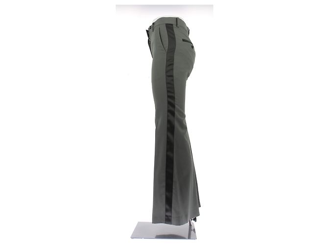 Sacai Hose Khaki aus Polyester - Ansicht 4