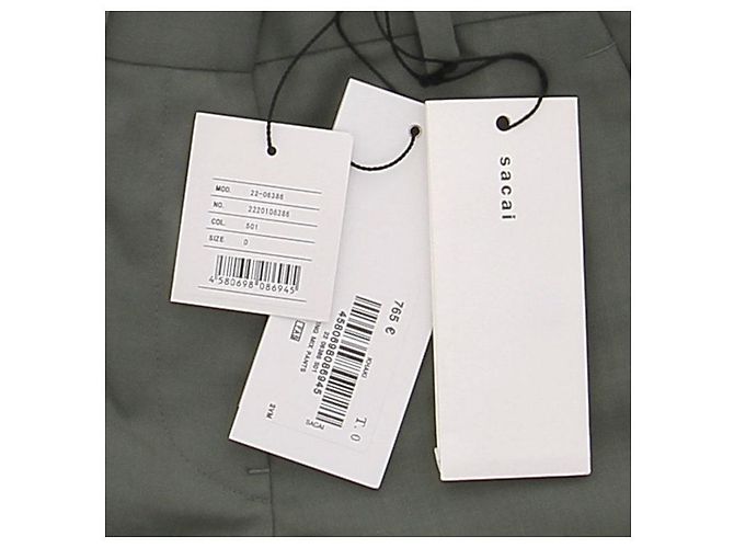 Sacai Hose Khaki aus Polyester - Ansicht 5