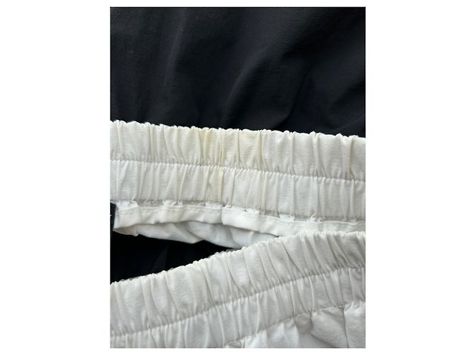 Autre Marque Doppelbundhose marine Marineblau - Ansicht 3