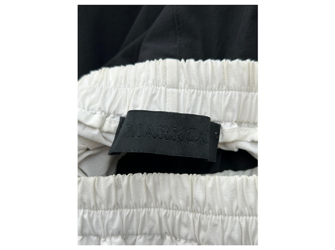Autre Marque Doppelbundhose marine Marineblau - Ansicht 4