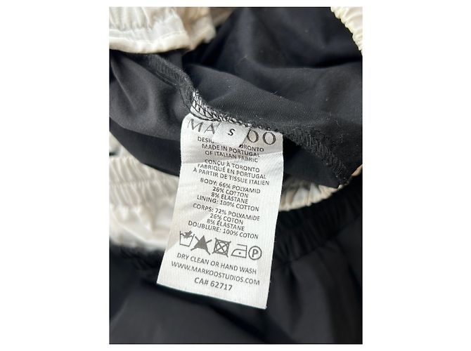 Autre Marque Doppelbundhose marine Marineblau - Ansicht 5
