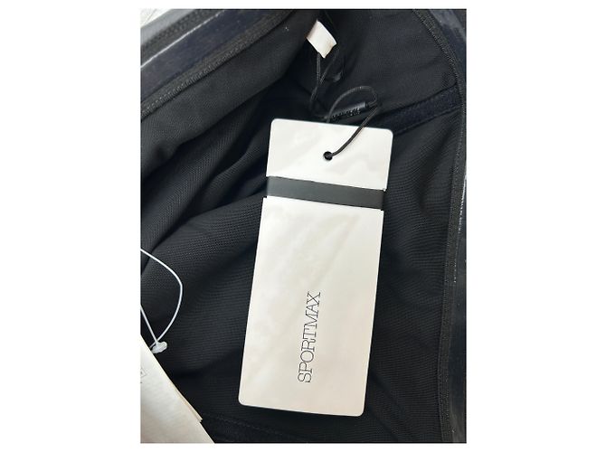 Bustier de cuero negro Sportmax - vista 5