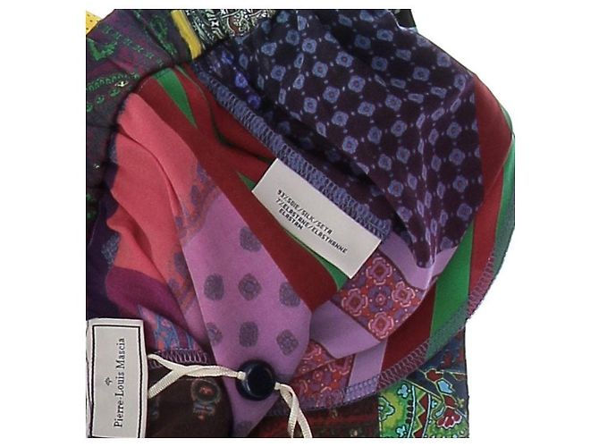Pierre Louis Mascia Bunte Seidenhose Mehrfarben - Ansicht 6
