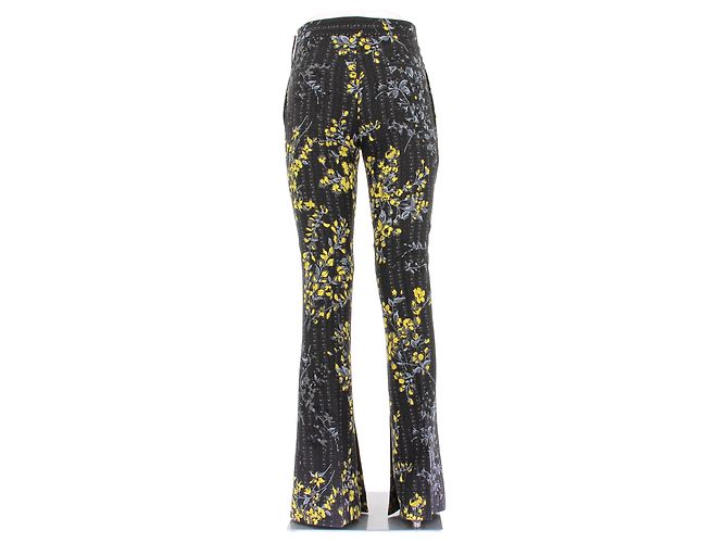 Marni Pantaloni neri e gialli Nero - vista 2