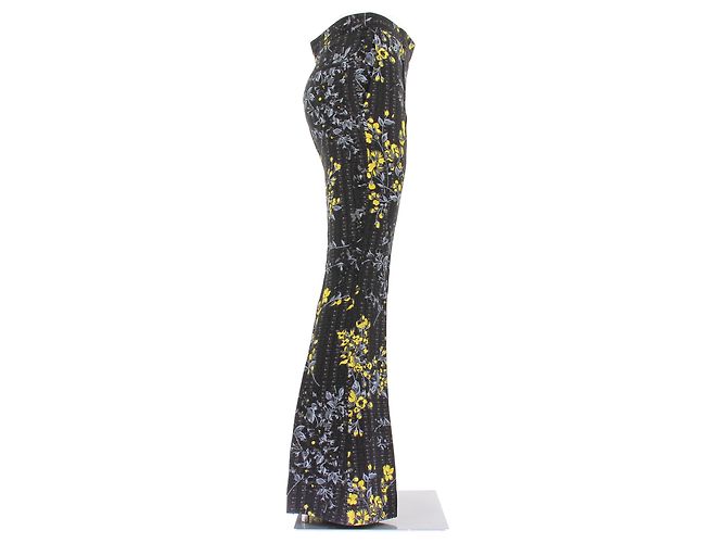 Marni Pantaloni neri e gialli Nero - vista 3