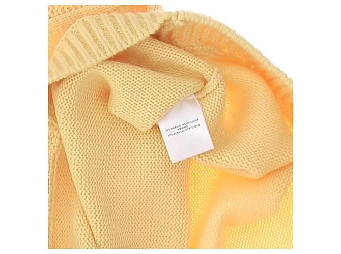 Autre Marque Gelber und schwarzer Pullover aus Wolle - Ansicht 5