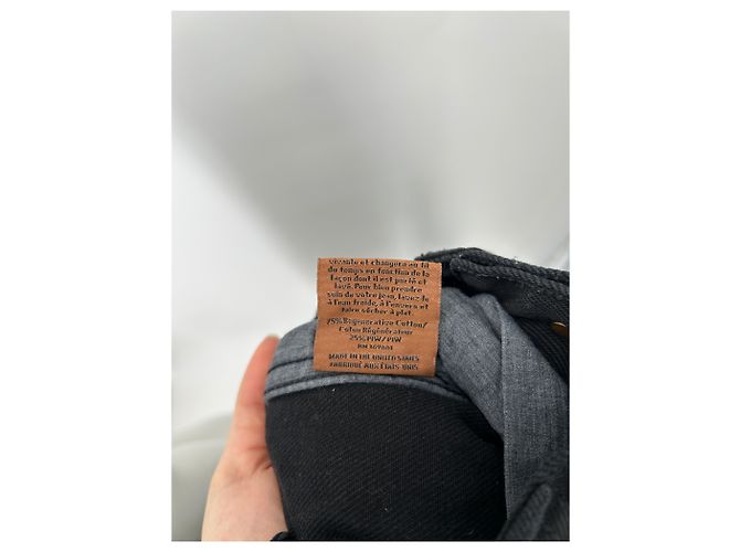 Autre Marque Jamie Haller Cargo Jeans Schwarz - Ansicht 4
