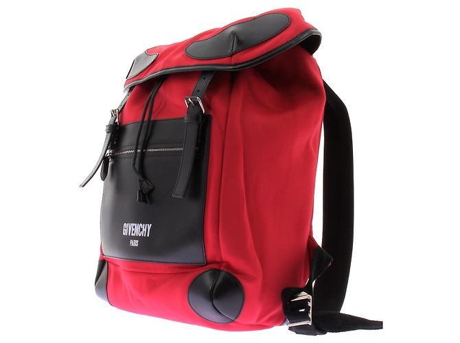 Givenchy Sac à dos rouge et noir - vue 2