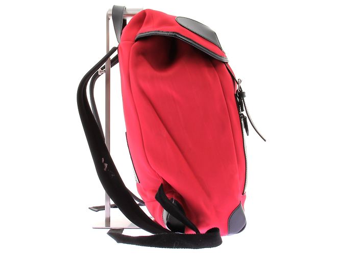 Givenchy Sac à dos rouge et noir - vue 3