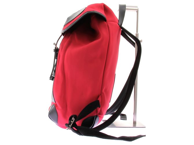 Givenchy Sac à dos rouge et noir - vue 4