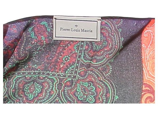 Pierre Louis Mascia Bunte Wickelbluse Mehrfarben - Ansicht 5