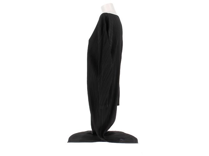 Pleats Please Schwarzes Kleid - Ansicht 4