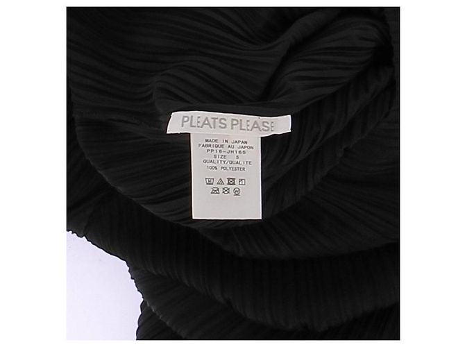 Pleats Please Schwarzes Kleid - Ansicht 5
