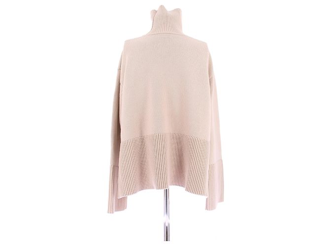 Totême Suéter crema de cuello alto Beige - vista 2