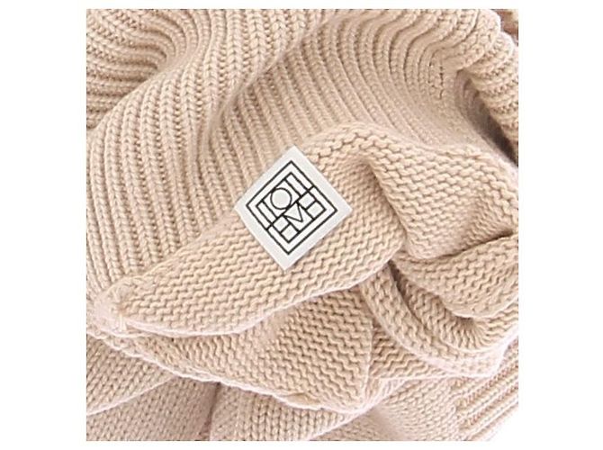 Totême Suéter crema de cuello alto Beige - vista 5