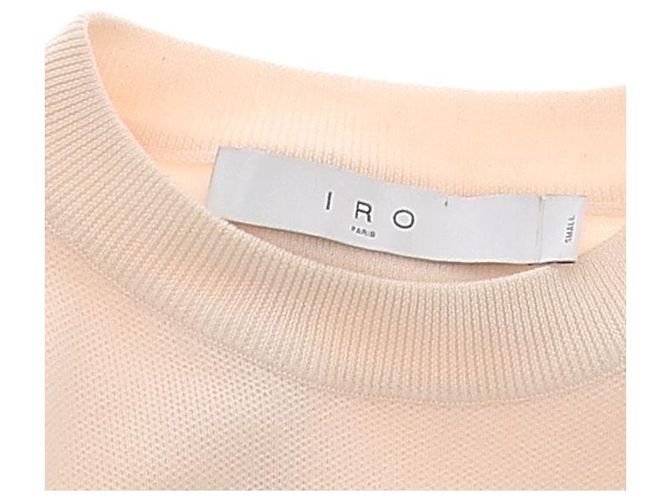 Suéter de lã creme com logo Iro Bege - vista 5
