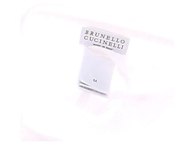 Camicia Brunello Cucinelli Bianca in Cotone M Bianco - vista 5