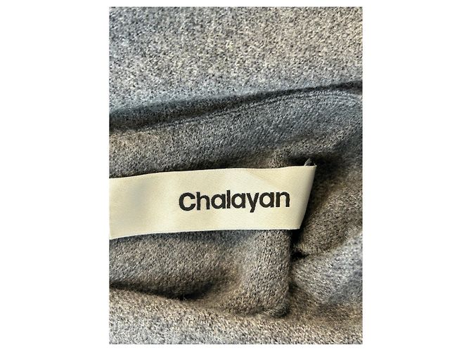 Hussein Chalayan Wollkleid in Grau mittellang - Ansicht 5
