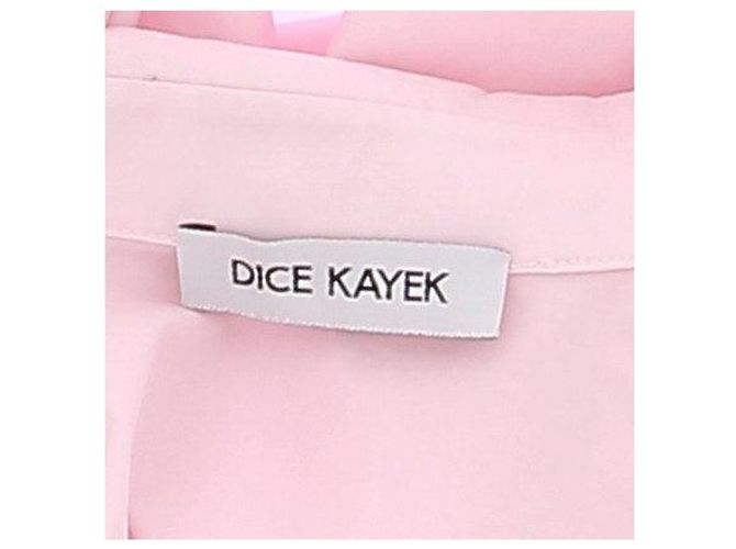 Dice Kayek Rosa Baumwollhemd mit 3/4 Ärmeln - Ansicht 5