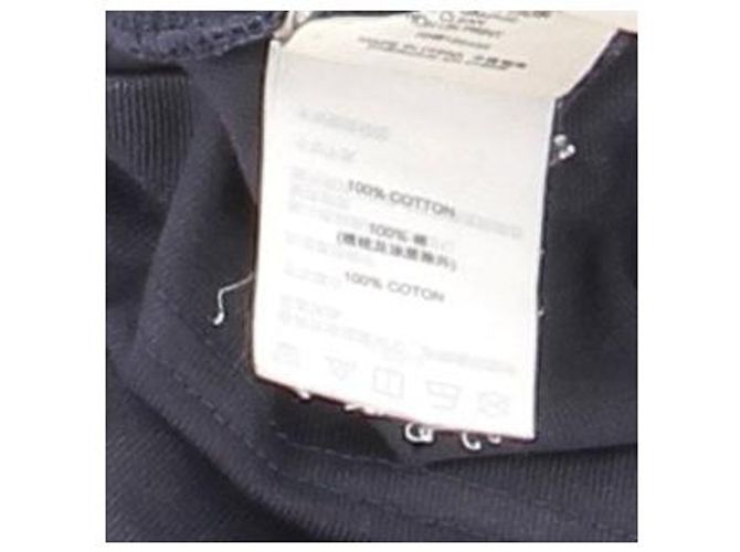 T-shirt Evisu blu navy in cotone - vista 6