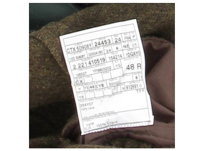 Yves Saint Laurent Khaki Wool Jacket - view 6