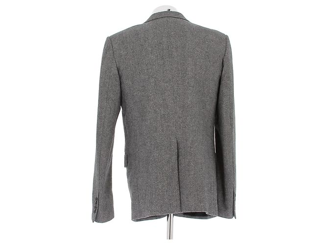 Dior Grey Wool Suit Jacket - view 2