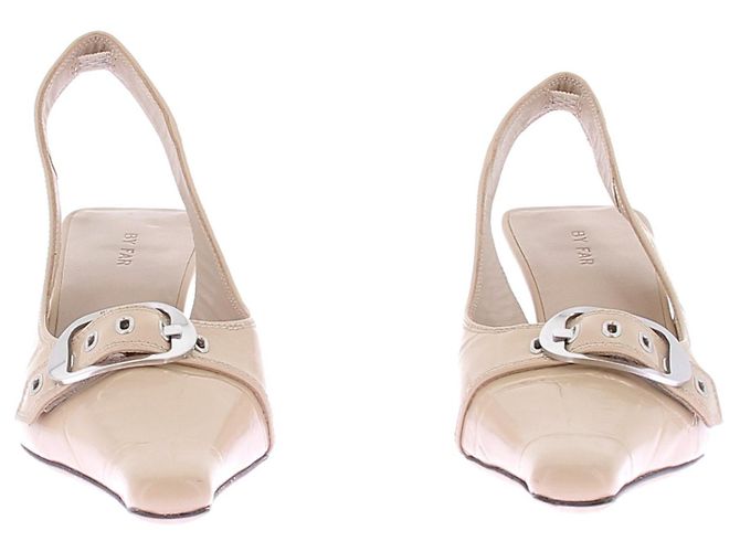 By Far Beige Absatzmules "Evita" - Ansicht 4