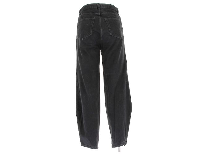 Jeans Totême in cotone nero Taglia 25 - vista 2